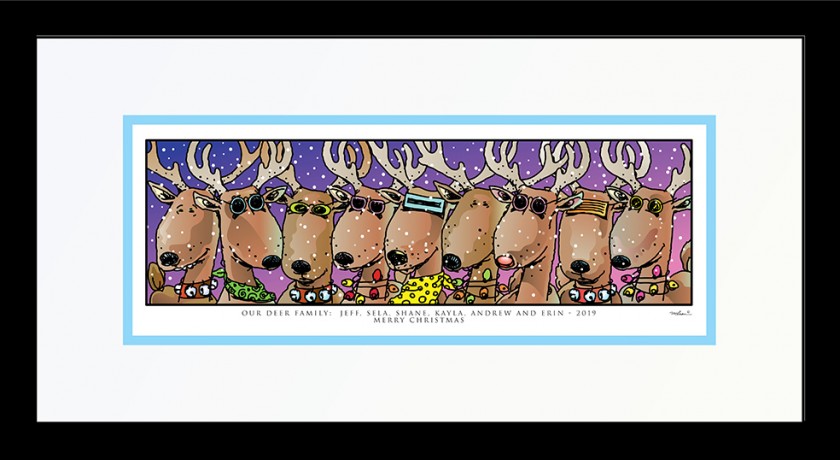 Photo of framed art print