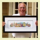 8-Building Street custom art gift